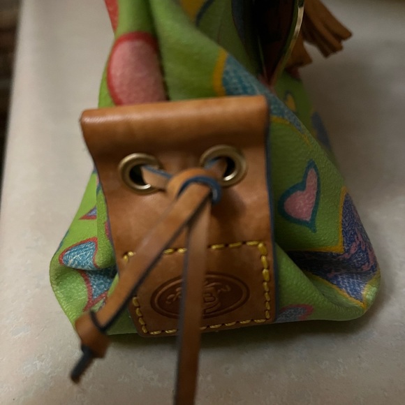 Dooney and Bourke multicolor small clutch purse - Picture 3 of 9